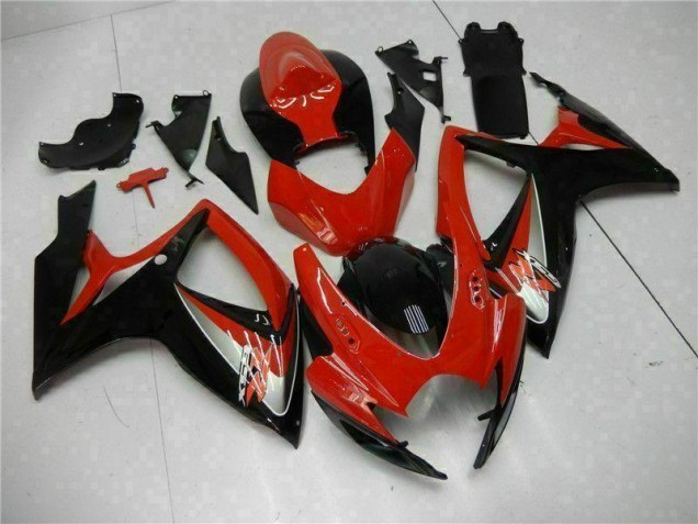 2006-2007 Red Suzuki GSXR 600/750 Bike Fairing Kit Canada 2006-2007 Red Suzuki GSXR 600/750 Bike Fairing Kit Canada