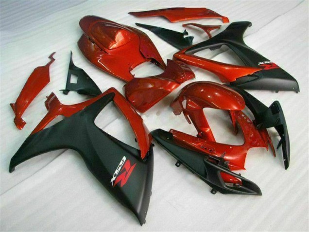 2006-2007 Red Black Suzuki GSXR 600/750 Motorcycle Bodywork Canada