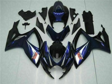 2006-2007 Black Blue Suzuki GSXR 600/750 Motorbike Fairing Kits Canada
