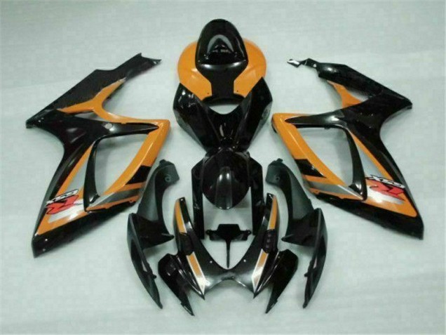 2006-2007 Black Orange Suzuki GSXR 600/750 Bike Fairings Canada 2006-2007 Black Orange Suzuki GSXR 600/750 Bike Fairings Canada