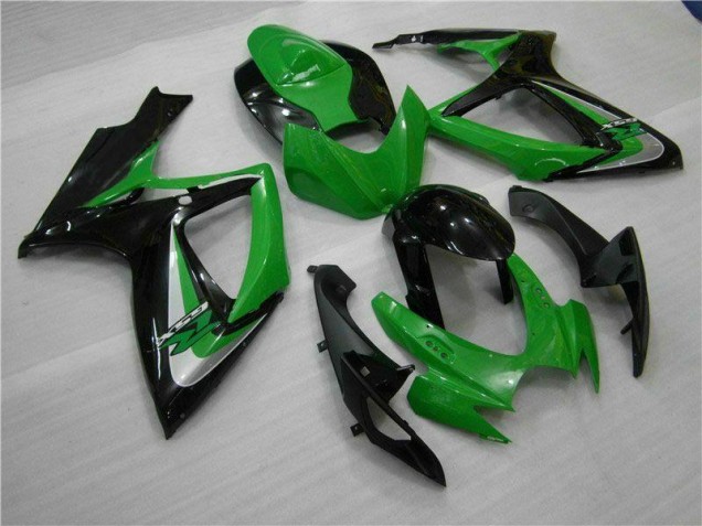 2006-2007 Green Suzuki GSXR 600/750 Motorbike Fairings Canada 2006-2007 Green Suzuki GSXR 600/750 Motorbike Fairings Canada