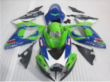 2006-2007 Blue Green Suzuki GSXR 600/750 Motor Fairings Canada