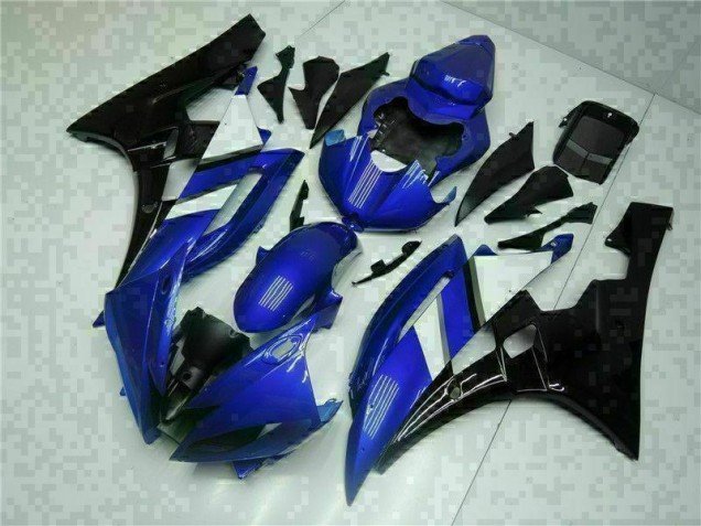 2006-2007 Blue Black Yamaha YZF R6 Motorcycle Fairing Kit Canada 2006-2007 Blue Black Yamaha YZF R6 Motorcycle Fairing Kit Canada