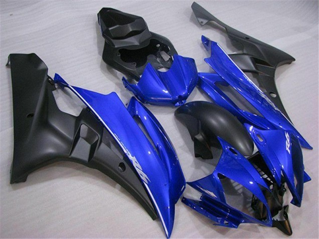 2006-2007 Blue Black Yamaha YZF R6 Motor Fairings Canada 2006-2007 Blue Black Yamaha YZF R6 Motor Fairings Canada