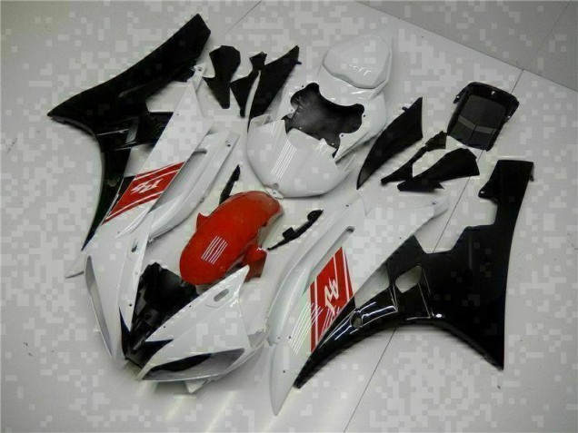 2006-2007 White Black Yamaha YZF R6 Motorbike Fairing Canada 2006-2007 White Black Yamaha YZF R6 Motorbike Fairing Canada