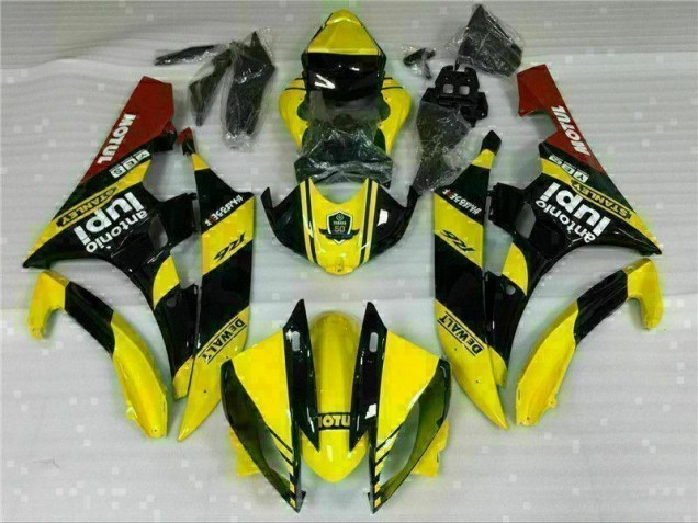 2006-2007 Yellow Yamaha YZF R6 Motor Bike Fairings Canada 2006-2007 Yellow Yamaha YZF R6 Motor Bike Fairings Canada