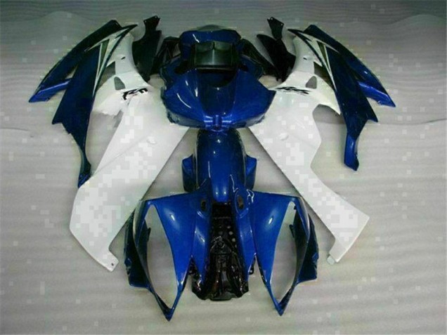 2006-2007 White Blue Yamaha YZF R6 Bike Fairings Canada 2006-2007 White Blue Yamaha YZF R6 Bike Fairings Canada