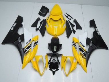 2006-2007 Yellow OEM Style Yamaha YZF R6 Motorcycle Fairings Kits Canada