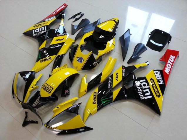 2006-2007 Yellow Monster Lupi Yamaha YZF R6 Motorcycle Fairing Kits Canada 2006-2007 Yellow Monster Lupi Yamaha YZF R6 Motorcycle Fairing Kits Canada