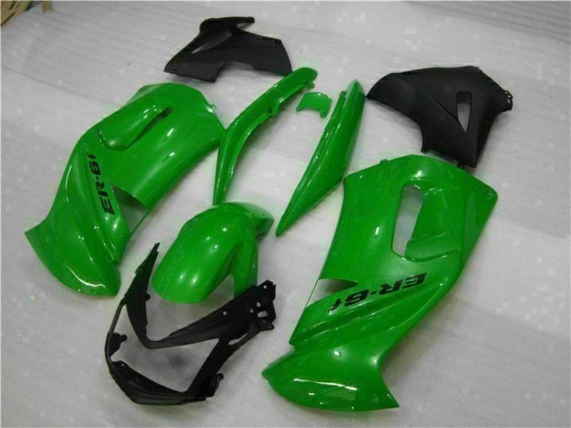 2006-2008 Green Kawasaki EX650 Motorcycle Fairing Kit Canada