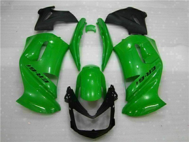 2006-2008 Green Kawasaki EX650 Motorcycle Fairing Kit Canada