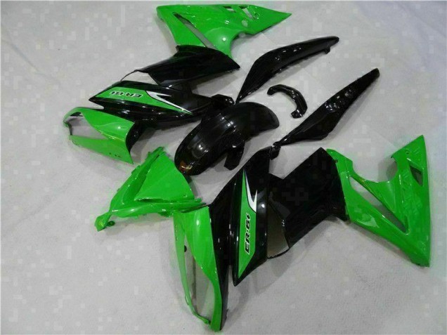 2006-2008 Green Black Kawasaki EX650 Bike Fairings & Bodywork Canada