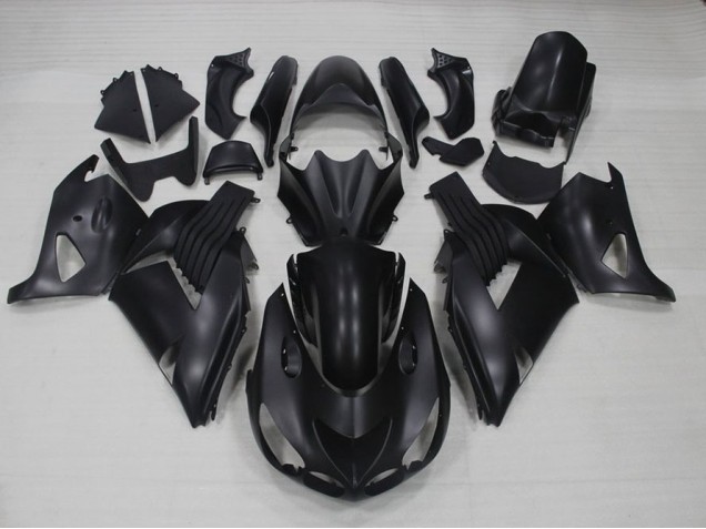 2006-2011 Matte Black Kawasaki ZX14R ZZR1400 Motorcycle Fairing Canada 2006-2011 Matte Black Kawasaki ZX14R ZZR1400 Motorcycle Fairing Canada