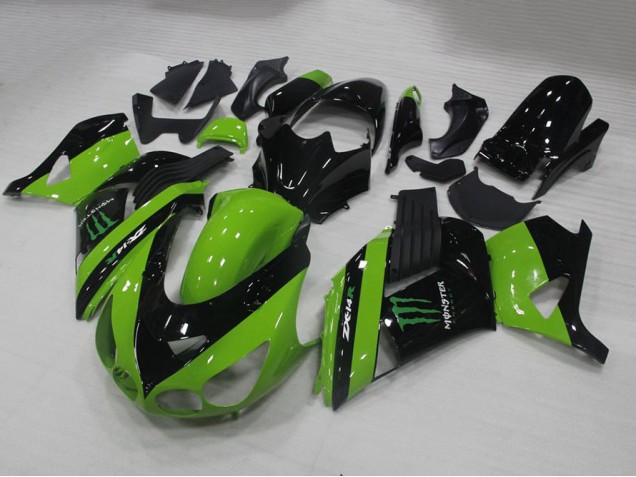2006-2011 Green Monster Kawasaki ZX14R ZZR1400 Motorbike Fairing Canada 2006-2011 Green Monster Kawasaki ZX14R ZZR1400 Motorbike Fairing Canada