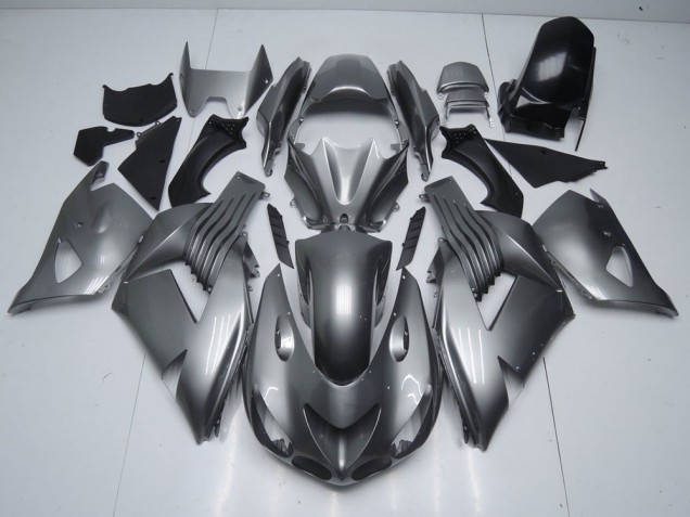2006-2011 Glossy Grey Kawasaki ZX14R ZZR1400 Replacement Motorcycle Fairings Canada 2006-2011 Glossy Grey Kawasaki ZX14R ZZR1400 Replacement Motorcycle Fairings Canada
