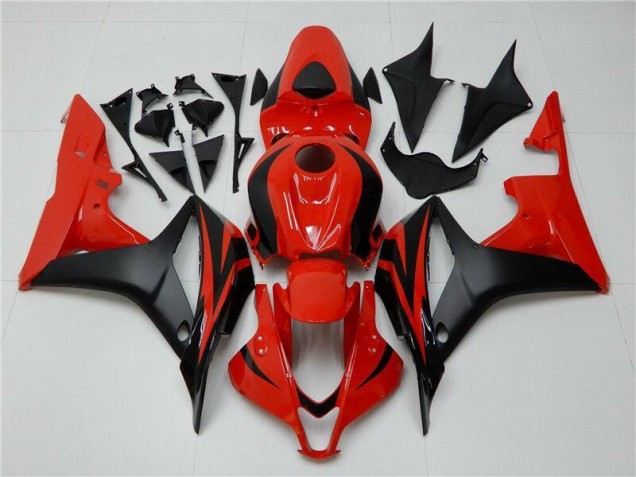2007-2008 Black Red Honda CBR600RR Motorcycle Fairing Kit Canada 2007-2008 Black Red Honda CBR600RR Motorcycle Fairing Kit Canada