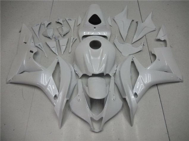 2007-2008 Pearl White Honda CBR600RR Motorbike Fairing Canada