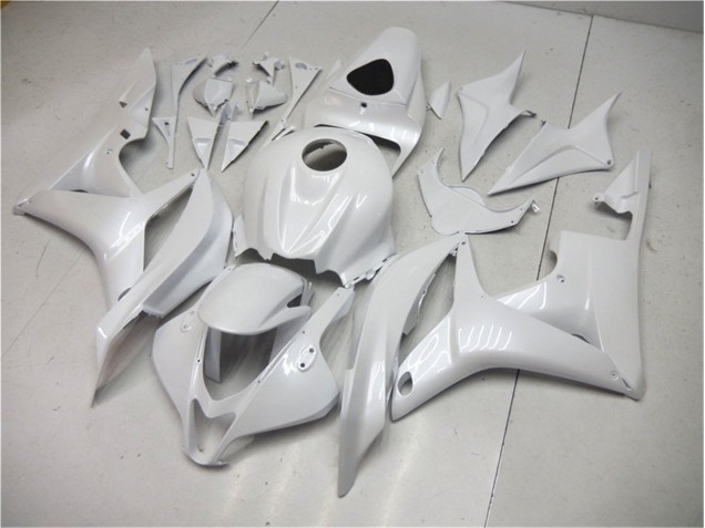 2007-2008 Pearl White Honda CBR600RR Motorbike Fairing Canada