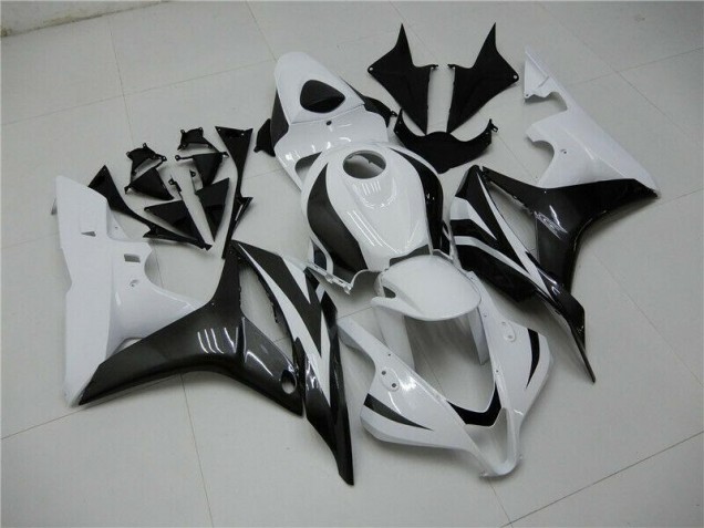2007-2008 White Black Honda CBR600RR Motorbike Fairing Canada 2007-2008 White Black Honda CBR600RR Motorbike Fairing Canada