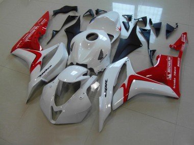 2007-2008 White Red Race Version Honda CBR600RR Motorbike Fairing Canada