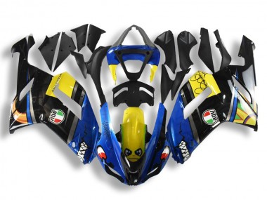 2007-2008 Blue Shark Kawasaki ZX6R Replacement Motorcycle Fairings Canada