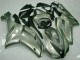 2007-2008 Silver Kawasaki ZX6R Motorcycle Fairings Kits Canada