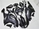 2007-2008 Matte Black Kawasaki ZX6R Bike Fairing Kit Canada
