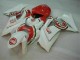 2007-2008 Red White Suzuki GSXR 1000 K7 Motor Bike Fairings Canada