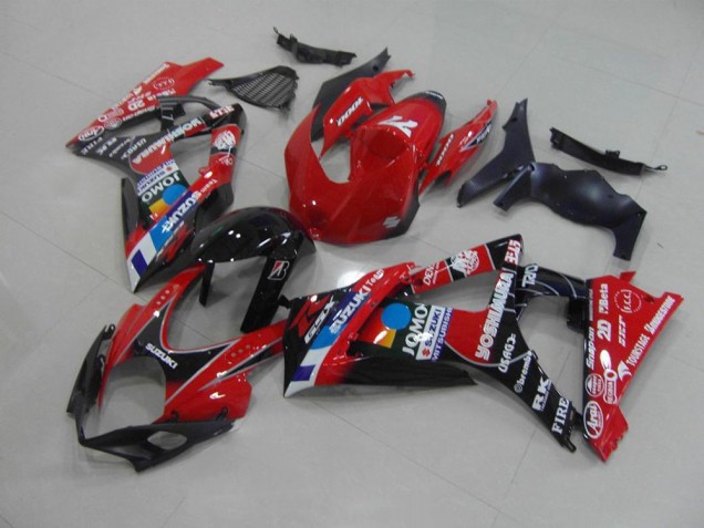2007-2008 Red Suzuki GSXR 1000 K7 Motorcycle Fairing Canada 2007-2008 Red Suzuki GSXR 1000 K7 Motorcycle Fairing Canada