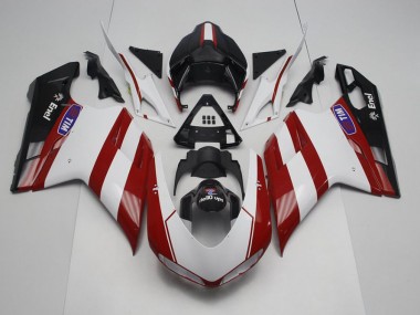 2007-2012 Ducati 848 1098 1198 Motorcycle Fairings MF4005 - Generali with No Logo Canada