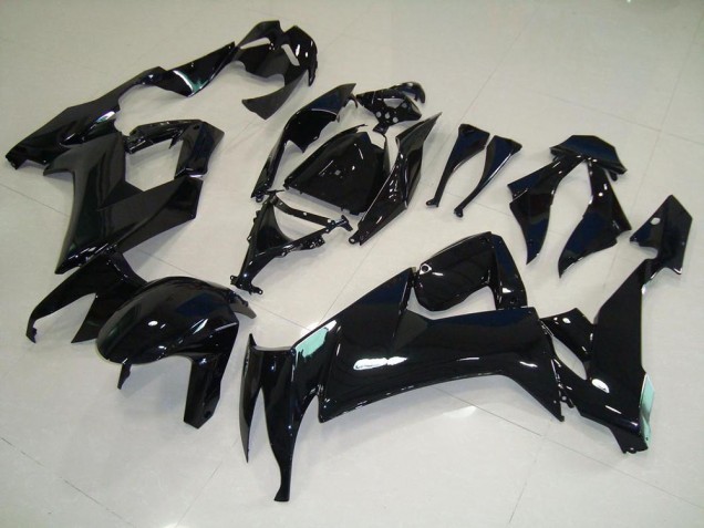 2008-2010 Glossy Black Kawasaki ZX10R Bike Fairing Canada