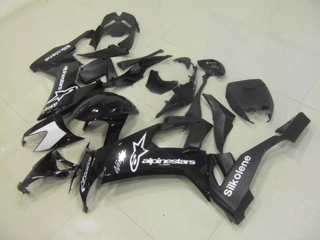 2008-2010 Black Silkolene Kawasaki ZX10R Bike Fairings Canada 2008-2010 Black Silkolene Kawasaki ZX10R Bike Fairings Canada
