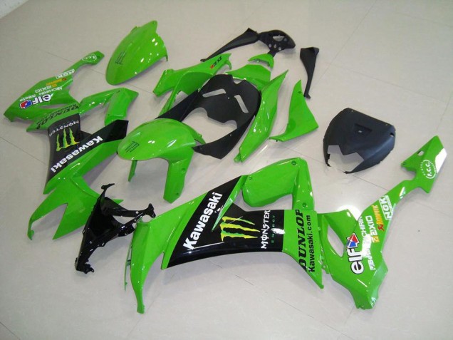 2008-2010 Green Monster Kawasaki ZX10R Motor Bike Fairings Canada