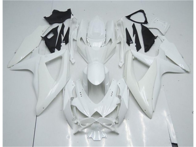 2008-2010 White Suzuki GSXR 600/750 Motorcyle Fairings Canada 2008-2010 White Suzuki GSXR 600/750 Motorcyle Fairings Canada