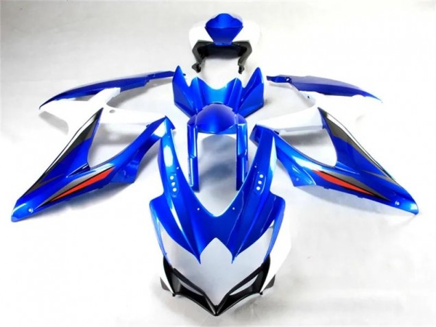 2008-2010 Blue White Suzuki GSXR 600/750 Bike Fairings Canada 2008-2010 Blue White Suzuki GSXR 600/750 Bike Fairings Canada