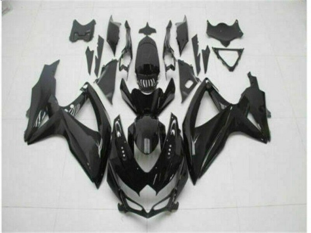 2008-2010 Black Suzuki GSXR 600/750 Motorcycle Fairing Canada