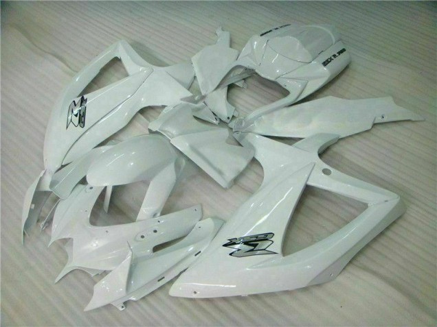 2008-2010 White Suzuki GSXR 600/750 Bike Fairing Kit Canada 2008-2010 White Suzuki GSXR 600/750 Bike Fairing Kit Canada