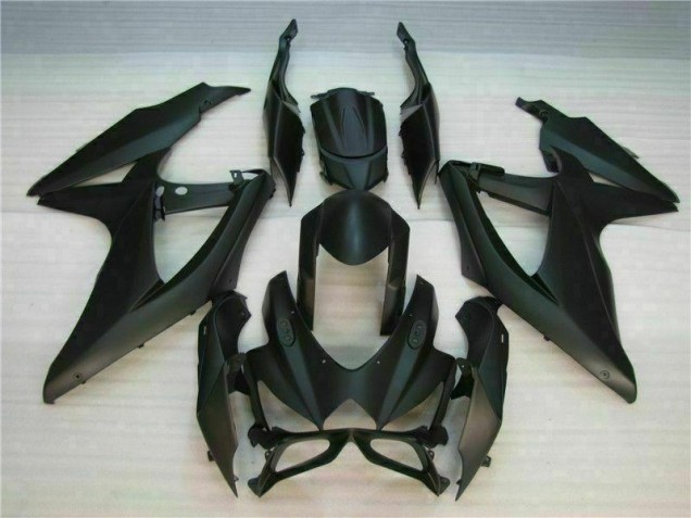 2008-2010 Black Suzuki GSXR 600/750 Motorcyle Fairings Canada 2008-2010 Black Suzuki GSXR 600/750 Motorcyle Fairings Canada