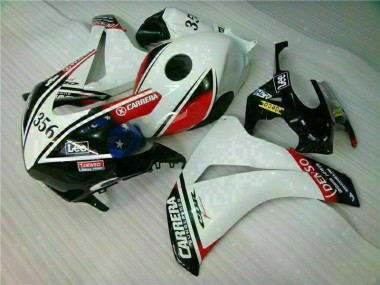 2008-2011 White Black Honda CBR1000RR Motorcylce Fairings & Plastics Canada