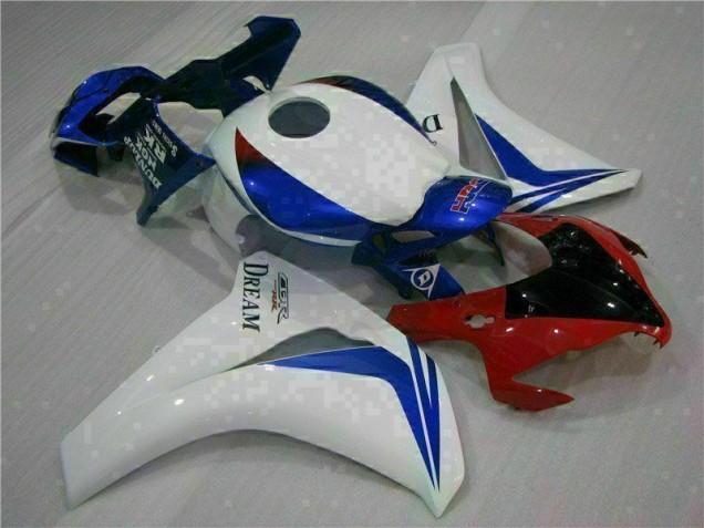 2008-2011 White Blue Honda CBR1000RR Motorcycle Fairings Kits Canada