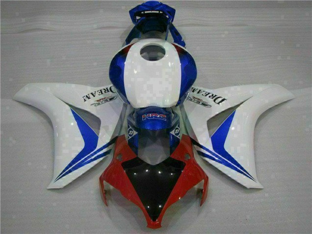 2008-2011 White Blue Honda CBR1000RR Motorcycle Fairings Kits Canada