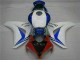 2008-2011 White Blue Honda CBR1000RR Motorcycle Fairings Kits Canada
