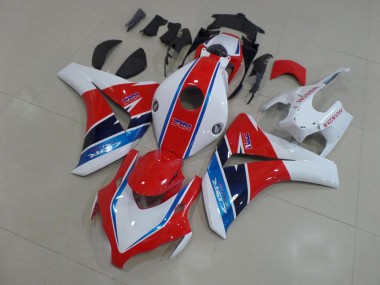 2008-2011 Red White Blue HRC Honda CBR1000RR Motorcycle Fairing Canada