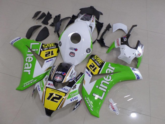 2008-2011 Green Linear 12 Honda CBR1000RR Moto Fairings Canada 2008-2011 Green Linear 12 Honda CBR1000RR Moto Fairings Canada