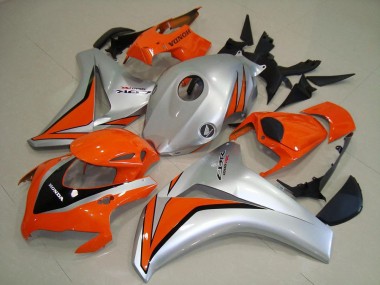 2008-2011 Orange Silver Honda CBR1000RR Motorcycle Fairing Canada