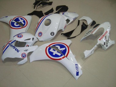 2008-2011 White Repsol Honda CBR1000RR Motorcycle Fairing Kits Canada