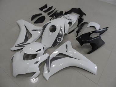 2008-2011 White and Grey Honda CBR1000RR Motorcycle Bodywork Canada