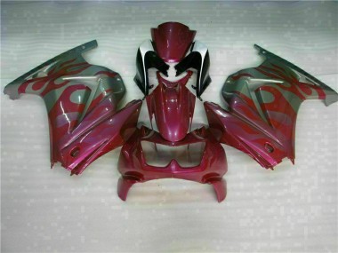 2008-2012 Purple Red Kawasaki EX250 Replacement Motorcycle Fairings Canada