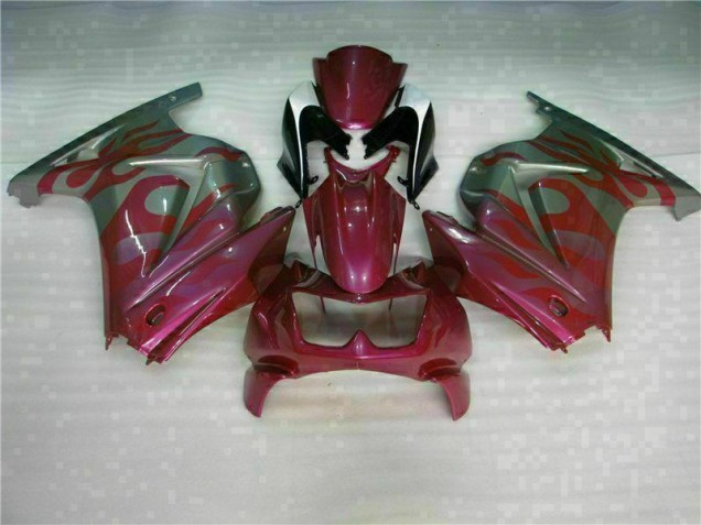 2008-2012 Purple Red Kawasaki EX250 Replacement Motorcycle Fairings Canada 2008-2012 Purple Red Kawasaki EX250 Replacement Motorcycle Fairings Canada