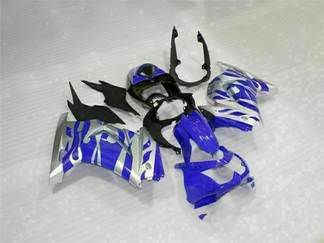 2008-2012 Black Blue Kawasaki EX250 Replacement Fairings Canada